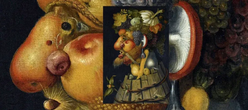 Giuseppe Arcimboldo, Autumn, 1573. One of the earliest depictions of potatoes in Europe.