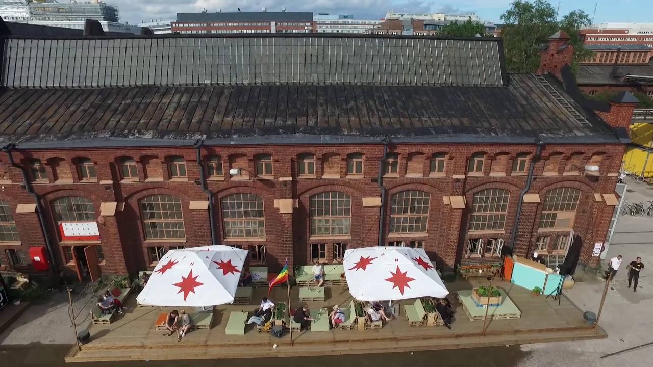 The old locomotive workshop named Bruno.